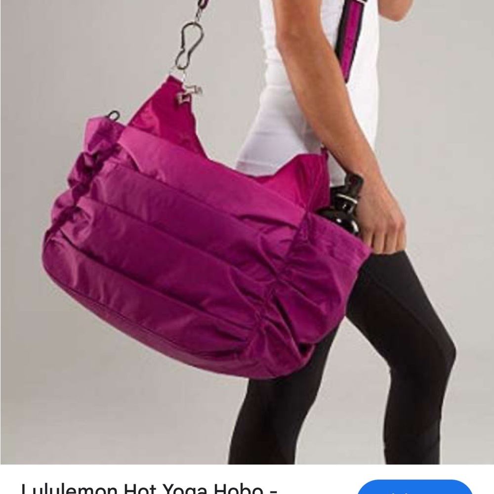 lululemon athletica Pink Hobo Bag